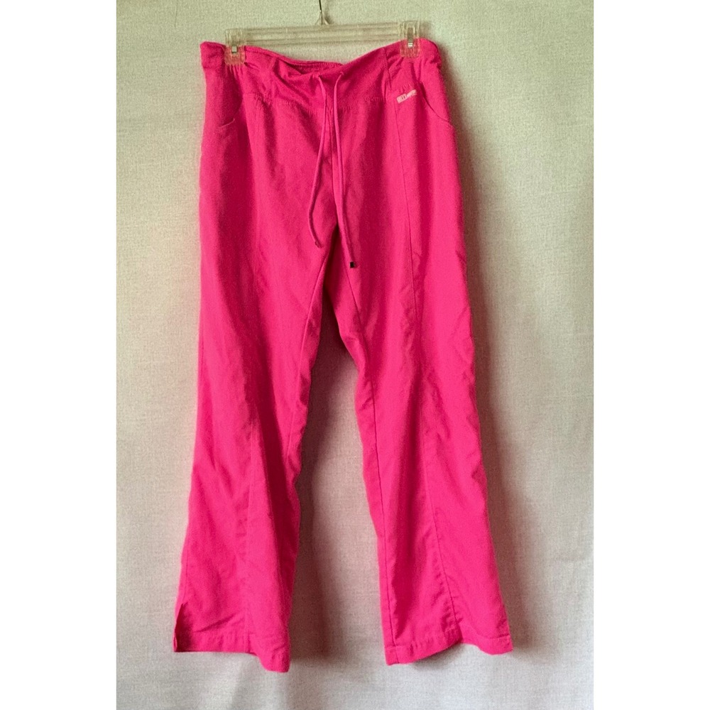 Greys Anatomy by Barco Active Scrub Pants Hot Pink Petite Medium Wmn Healthcare